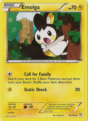 Emolga (45/124) [Blanco y negro: Dragones exaltados] 