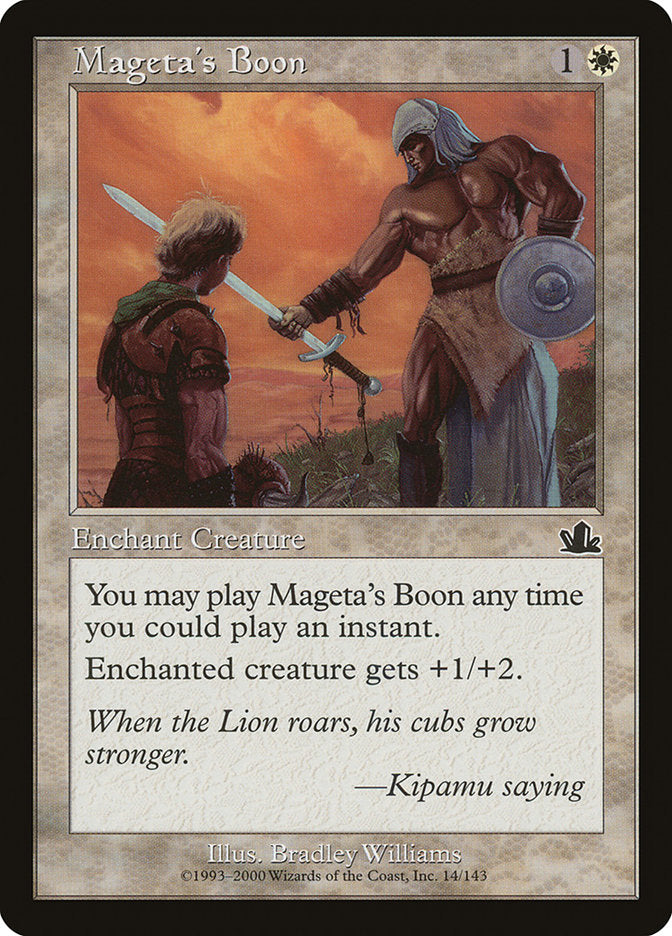La bendición de Mageta [Profecía] 