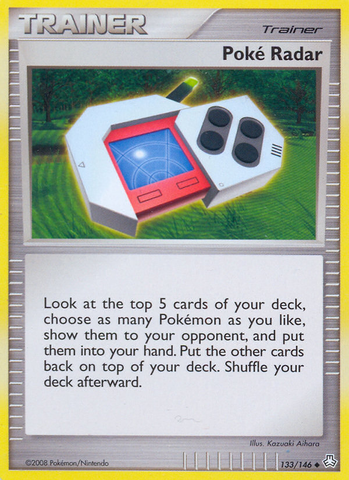 Poke radar (133/146) [Diamante y Perla: Leyendas despiertas] 