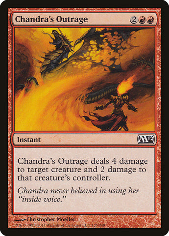 La indignación de Chandra [Magic 2012] 