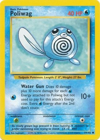 Poliwag (59/102) [Conjunto básico ilimitado] 