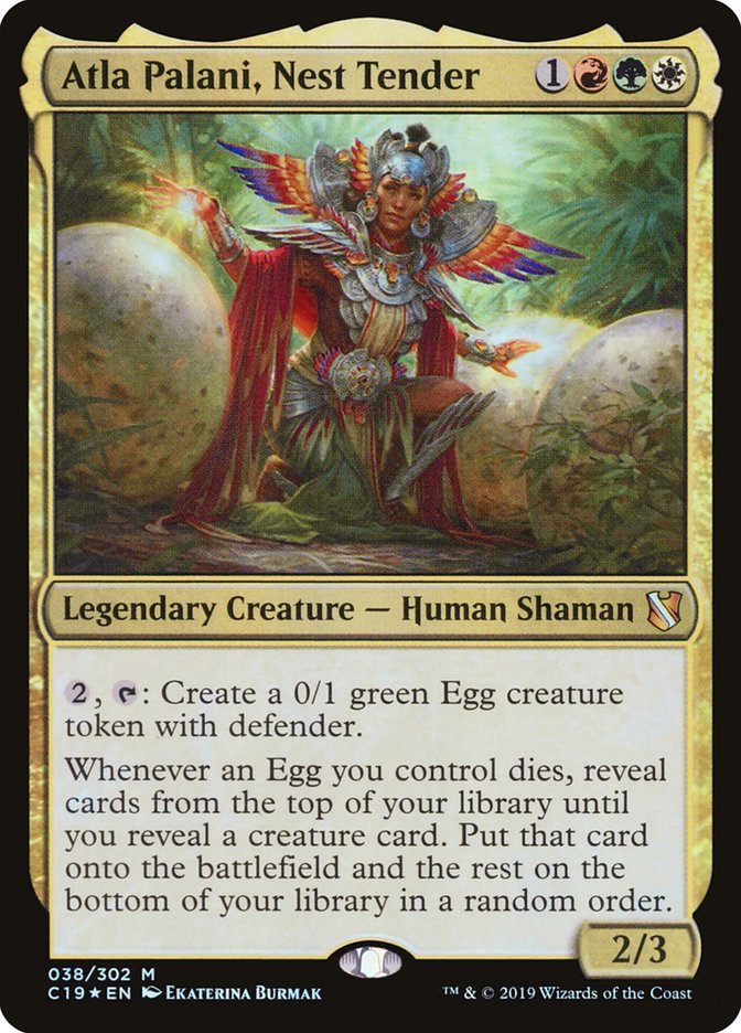 Atla Palani, Nest Tender [Comandante 2019] 