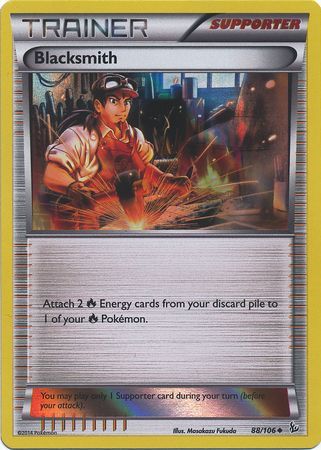 Blacksmith (88/106) (Exclusivo de la colección Sheen Holo Pyroar) [XY: Flashfire] 