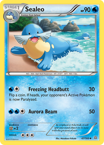Sealeo (47/160) [XY: Choque primigenio] 