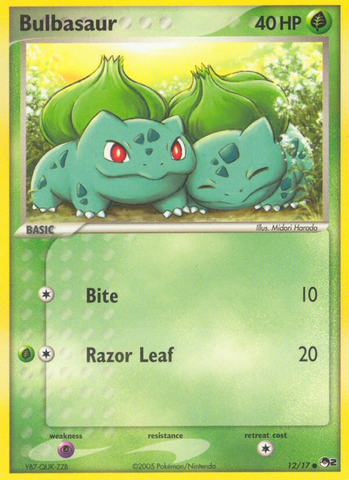 Bulbasaur (17/12) [Serie POP 2] 