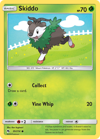 Skiddo (35/214) [Sol y Luna: Trueno perdido] 