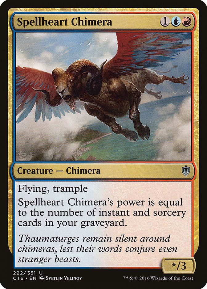 Quimera corazón de hechizo [Commander 2016] 