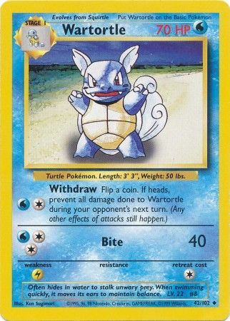 Wartortle (42/102) [Conjunto básico ilimitado] 