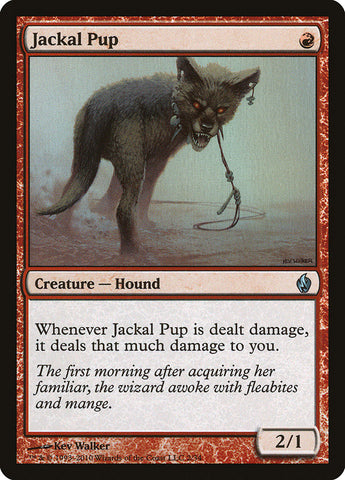 Jackal Pup [Serie Premium Deck: Fuego y Rayo] 