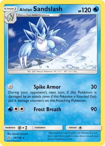 Alolan Sandslash (29/156) [Sol y Luna: Ultra Prisma] 