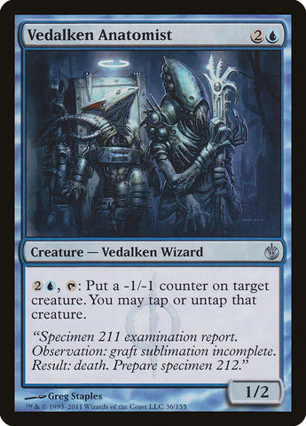 Anatomista vedalken [Mirrodin asediado] 