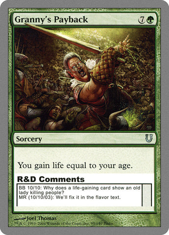 La venganza de la abuela [desquiciada] 