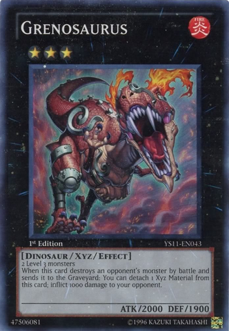 Grenosaurio [YS11-EN043] Súper Raro 