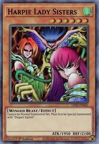 Harpie Lady Sisters (Azul) [LDS2-EN065] Ultra raro 