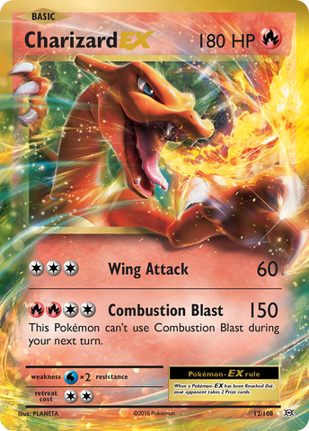 Charizard EX (12/108) [XY: Evoluciones] 