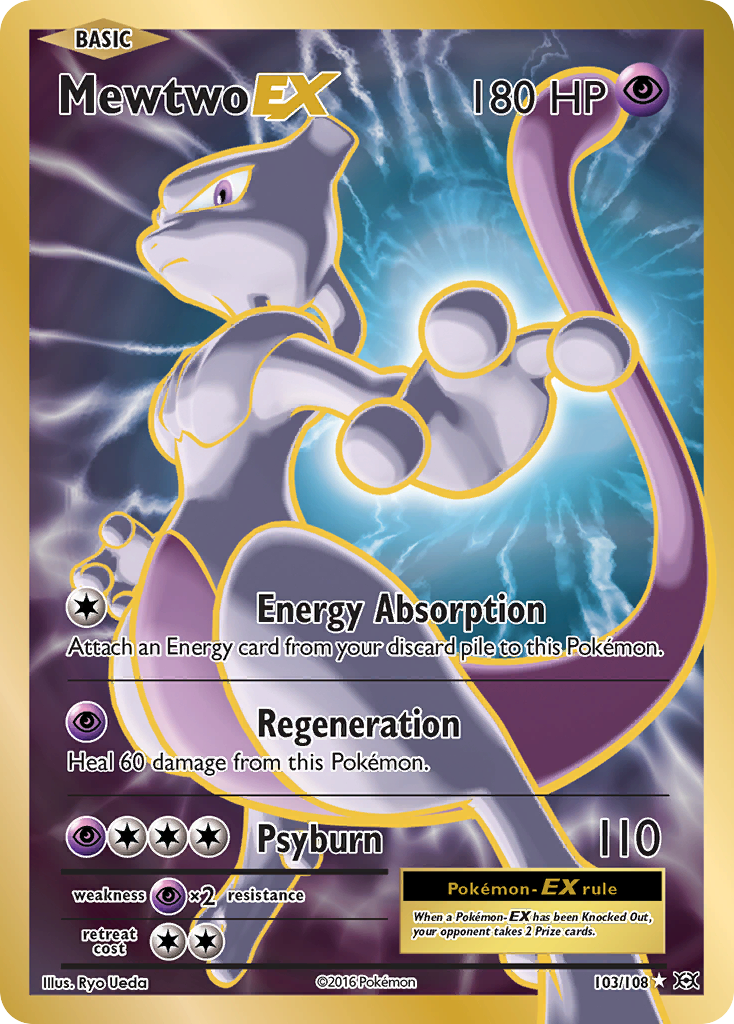 Mewtwo EX (103/108) [XY: Evoluciones] 