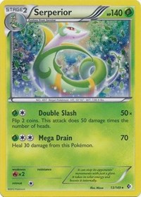 Serperior (13/149) (Cosmos Holo) (Exclusivo en blíster) [Blanco y negro: Límites cruzados] 
