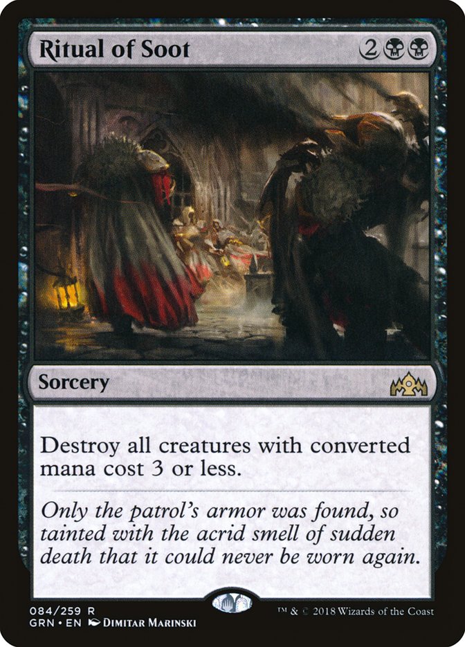 Ritual del hollín [Gremios de Ravnica] 