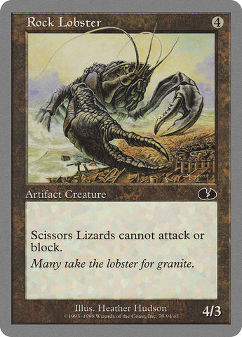 Langosta de roca [sin pegar] 