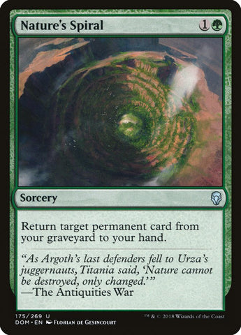La espiral de la naturaleza [Dominaria] 