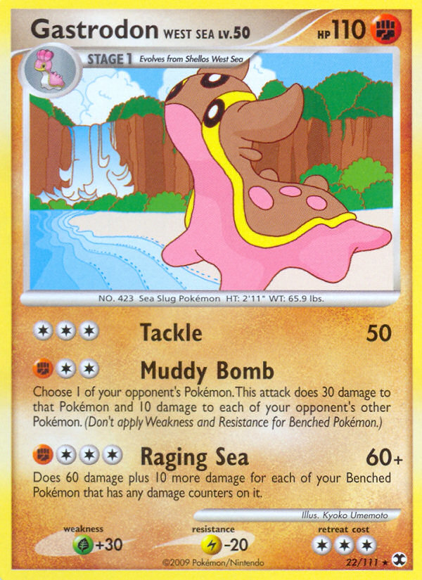 Gastrodon Mar del Oeste (22/111) [Platino: Rivales en ascenso] 