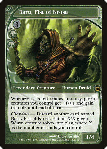 Baru, Puño de Krosa [Vista futura] 