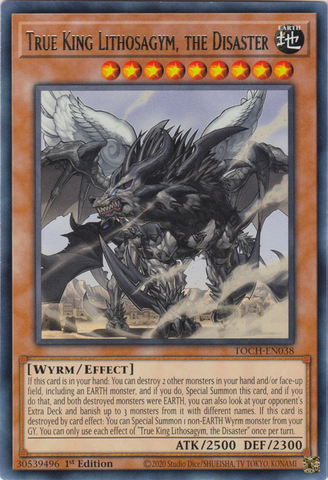 Verdadero Rey Lithosagym, el Desastre [TOCH-EN038] Raro 