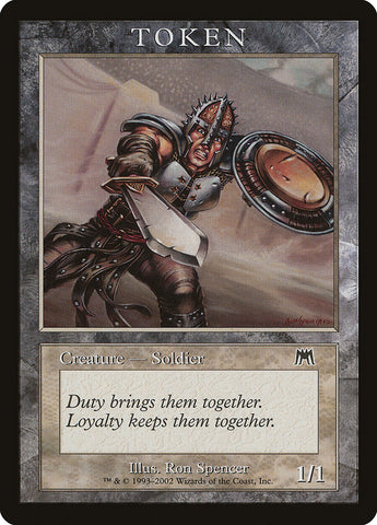 Ficha de soldado [Magic Player Rewards 2002] 