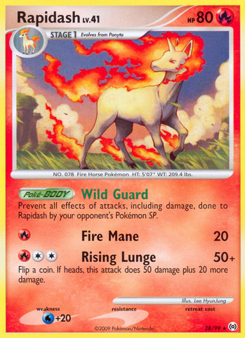 Rapidash (28/99) [Platino: Arceus] 