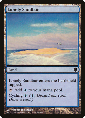 Banco de arena solitario [Commander 2013] 