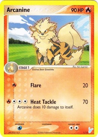 Arcanine (1/12) [EX: Kit de entrenador 2 - Minun] 