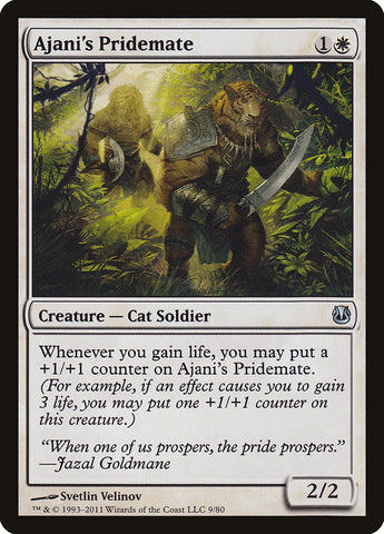 Compañero del orgullo de Ajani [Mazos de duelo: Ajani contra Nicol Bolas] 