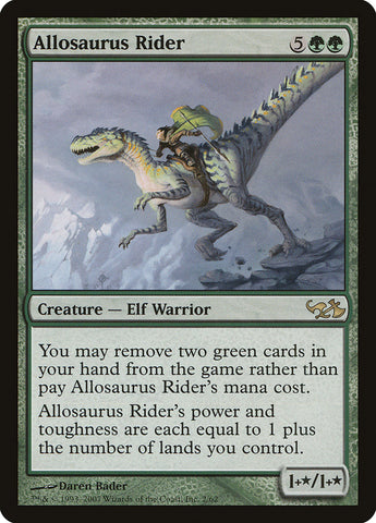 Allosaurus Rider [Mazos de duelo: Elfos contra Goblins] 