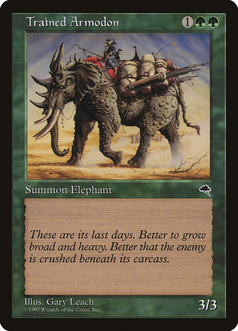 Armodón entrenado [Tempestad] 