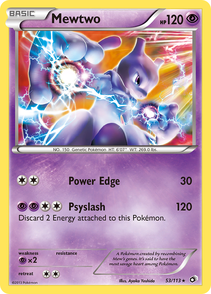 Mewtwo (53/113) [Blanco y Negro: Tesoros legendarios] 