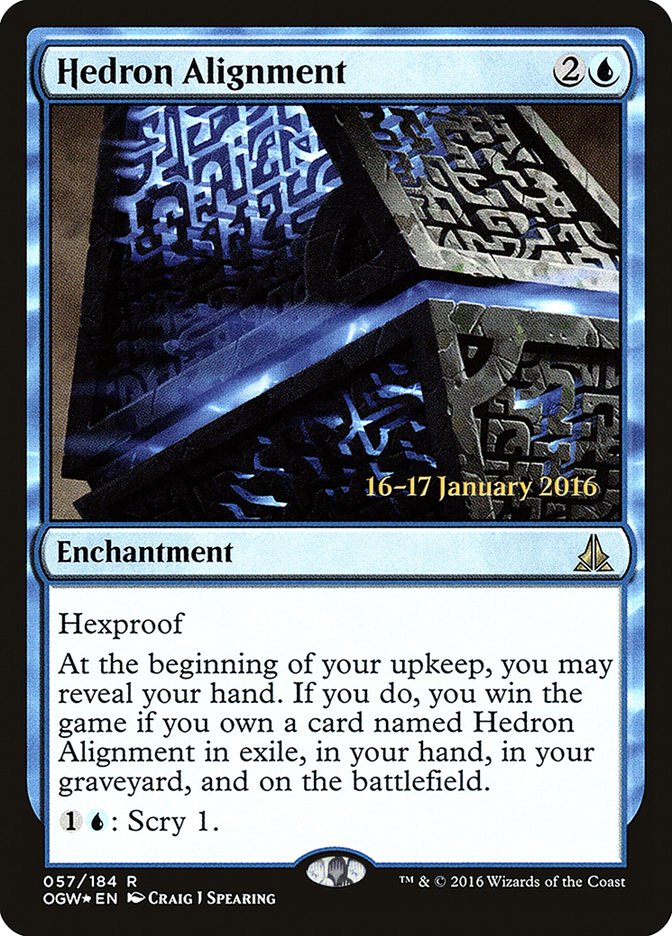 Alineación de Hedron [Promociones de presentación del juramento de los Guardianes] 