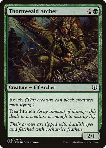 Thornweald Archer [Mazos de duelo: Nissa contra Ob Nixilis] 