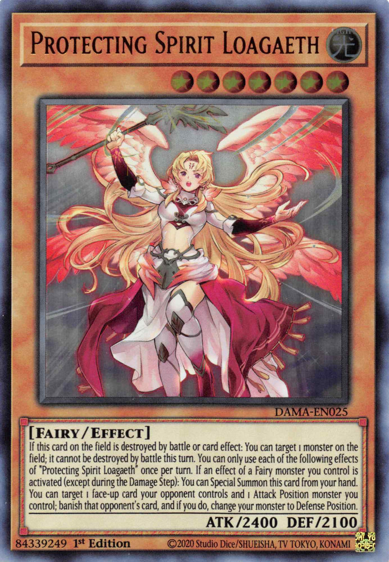 Espíritu protector Loagaeth [DAMA-EN025] Ultra raro 