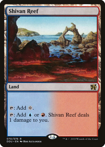 Shivan Reef [Mazos de duelo: Elfos contra inventores] 