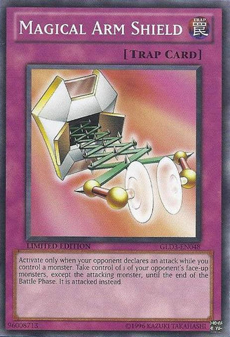 Escudo de brazo mágico [GLD3-EN048] Común 