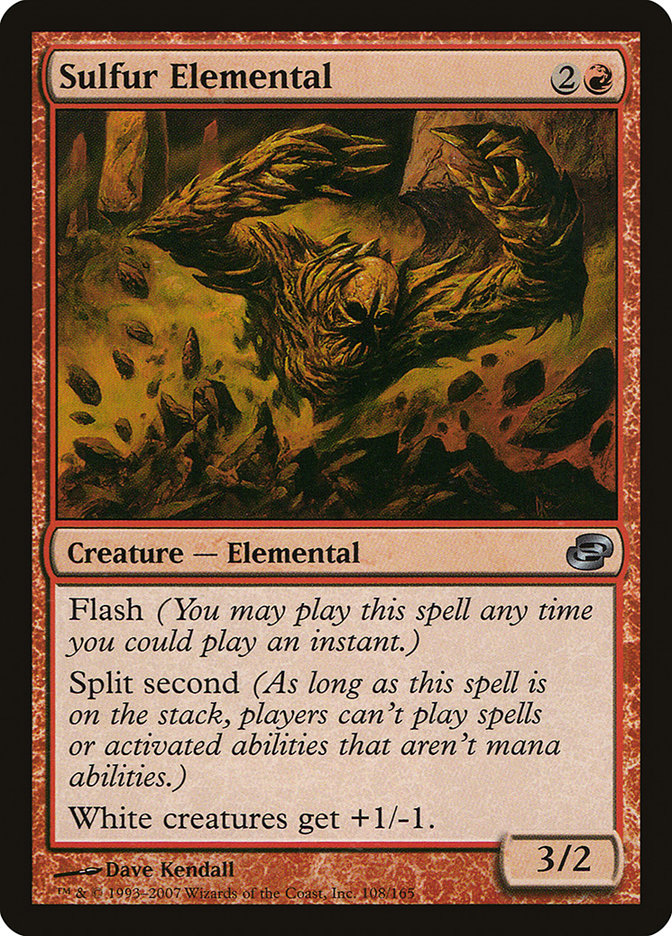 Elemental de azufre [Caos planar] 