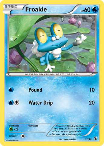 Froakie (39/12) [XY: Conjunto inicial de Kalos] 