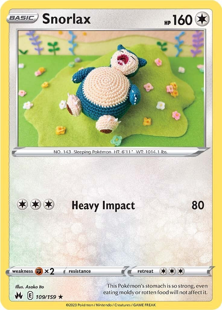 Snorlax (109/159) [Espada y escudo: Crown Zenith] 