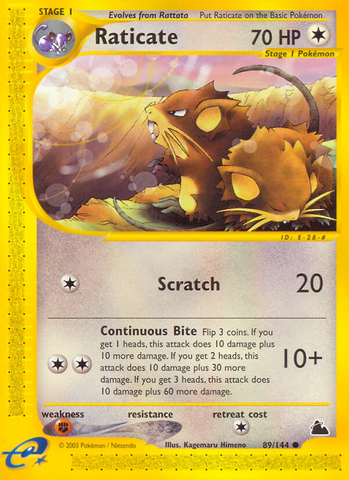 Raticar (89/144) [Skyridge] 