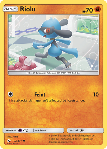 Riolu (102/214) [Sol y Luna: Vínculos inquebrantables] 