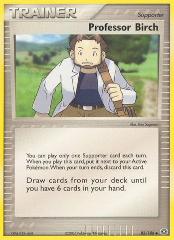 Profesor Birch (82/106) [EX: Esmeralda] 