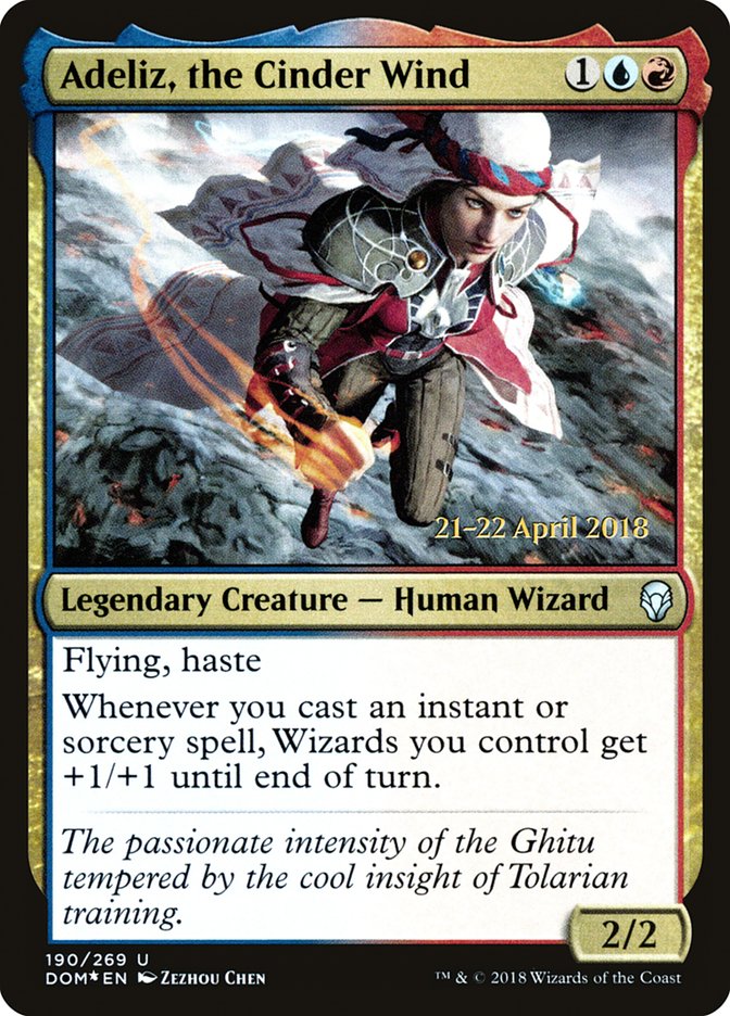 Adeliz, el viento de ceniza [Promociones de presentación de Dominaria] 