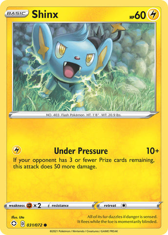 Shinx (031/072) [Espada y escudo: Destinos brillantes] 