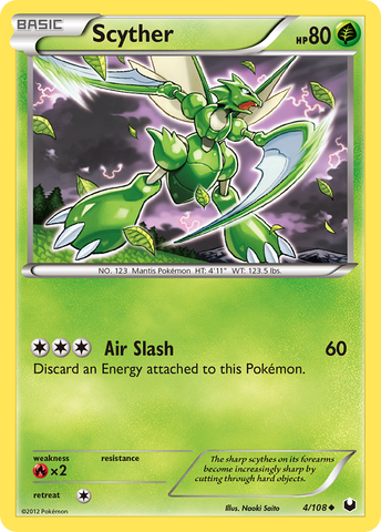 Scyther (4/108) [Blanco y negro: Exploradores oscuros] 