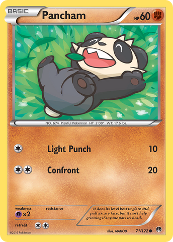 Pancham (71/122) [XY: Punto de ruptura] 